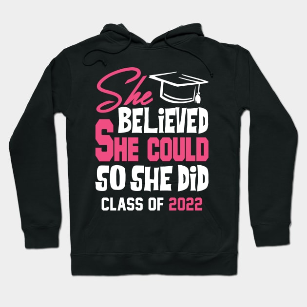 She Believed She Could Class of 2023 Hoodie by KsuAnn